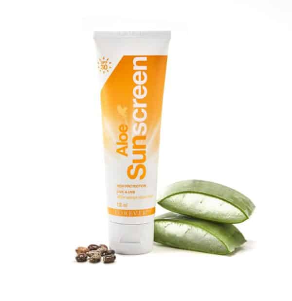 Crema Protectie Solara, Aloe Sunscreen, poster